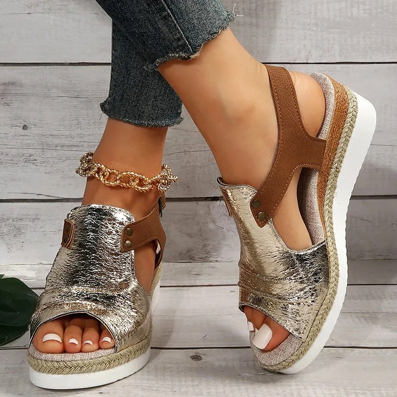 Wedge sandals